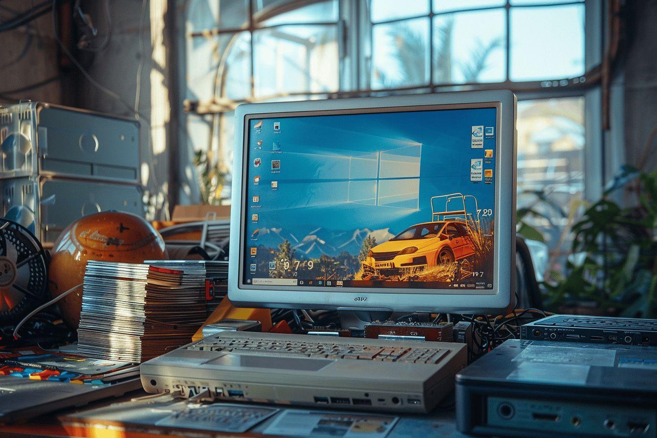 Comment passer de windows xp a windows 7 ?